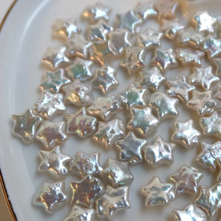Star shaped Pearl | Multi-Color & White Varieties | Live Opening