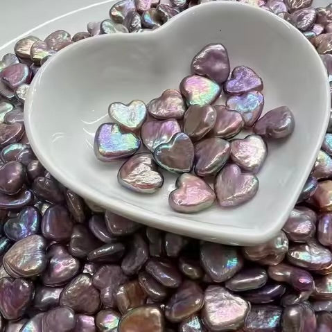 Heart Shape Freshwater Pearl | Live Opening