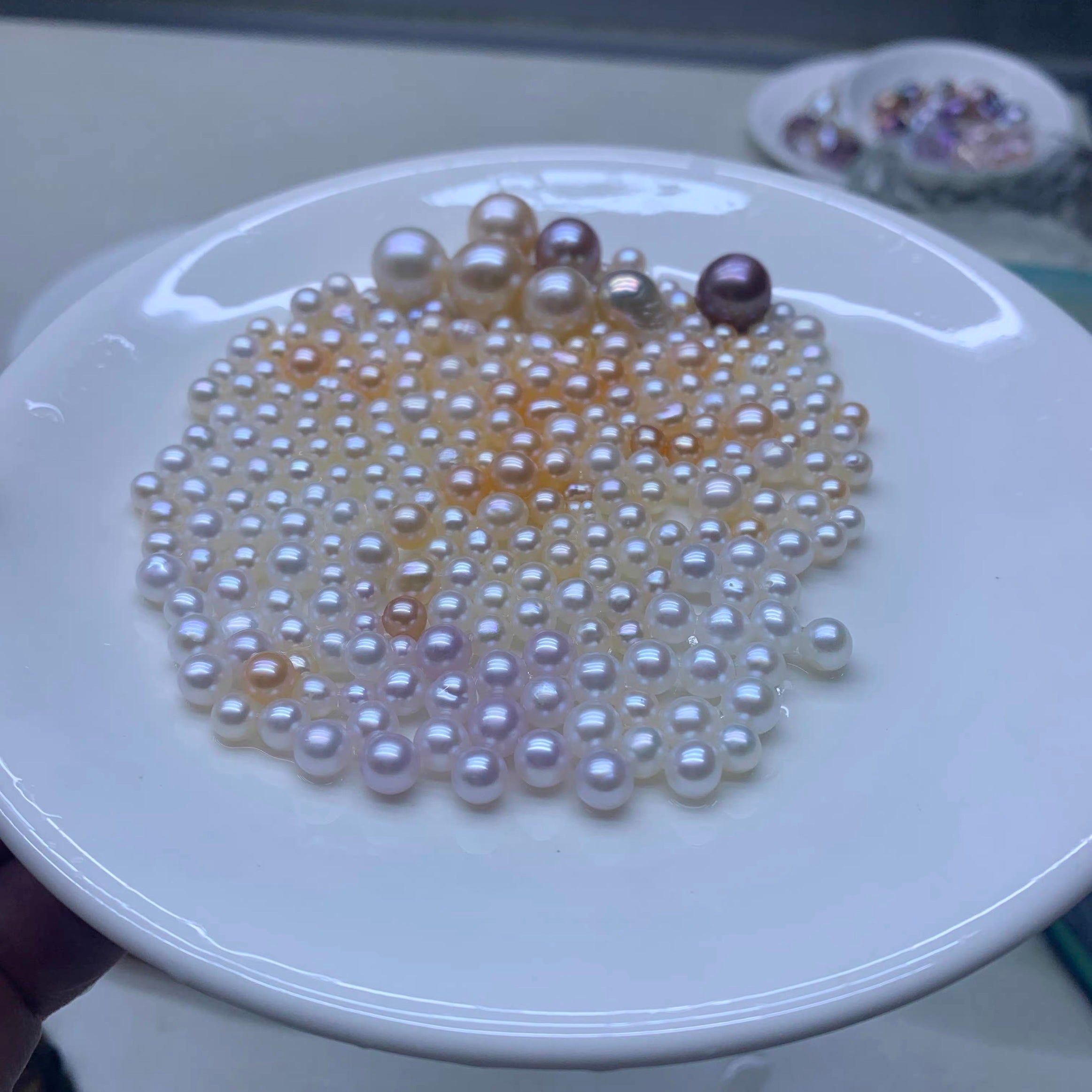 Freshwater Caviar aka Baby Akoya Pearls| Live Opening