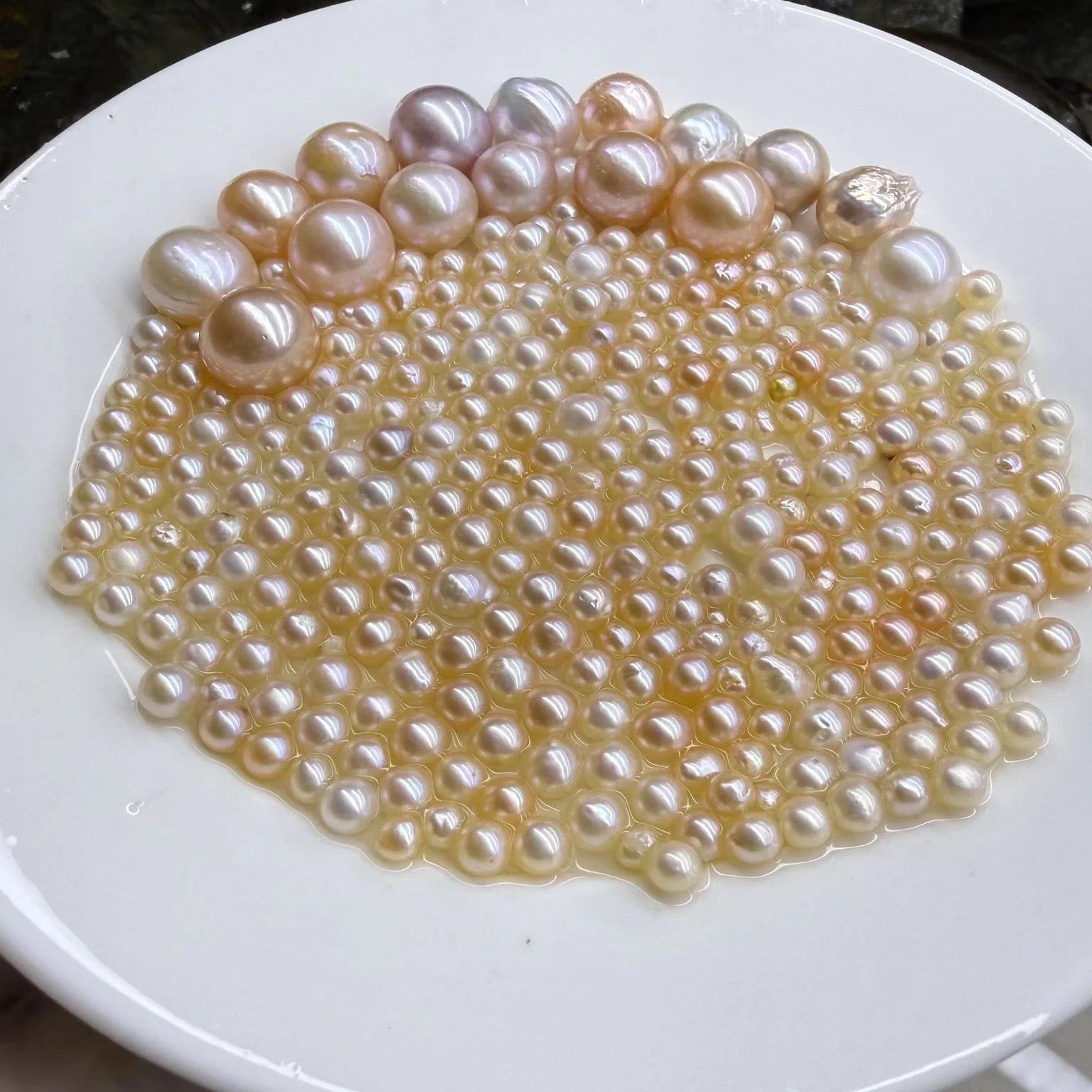 Freshwater Caviar aka Baby Akoya Pearls| Live Opening