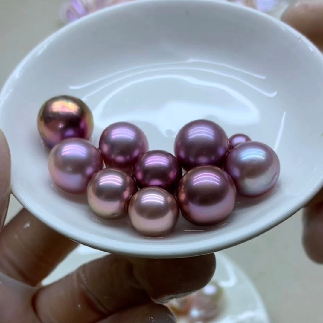 Iridescent Disco Edison Pearl Metallic Luster | Live Opening