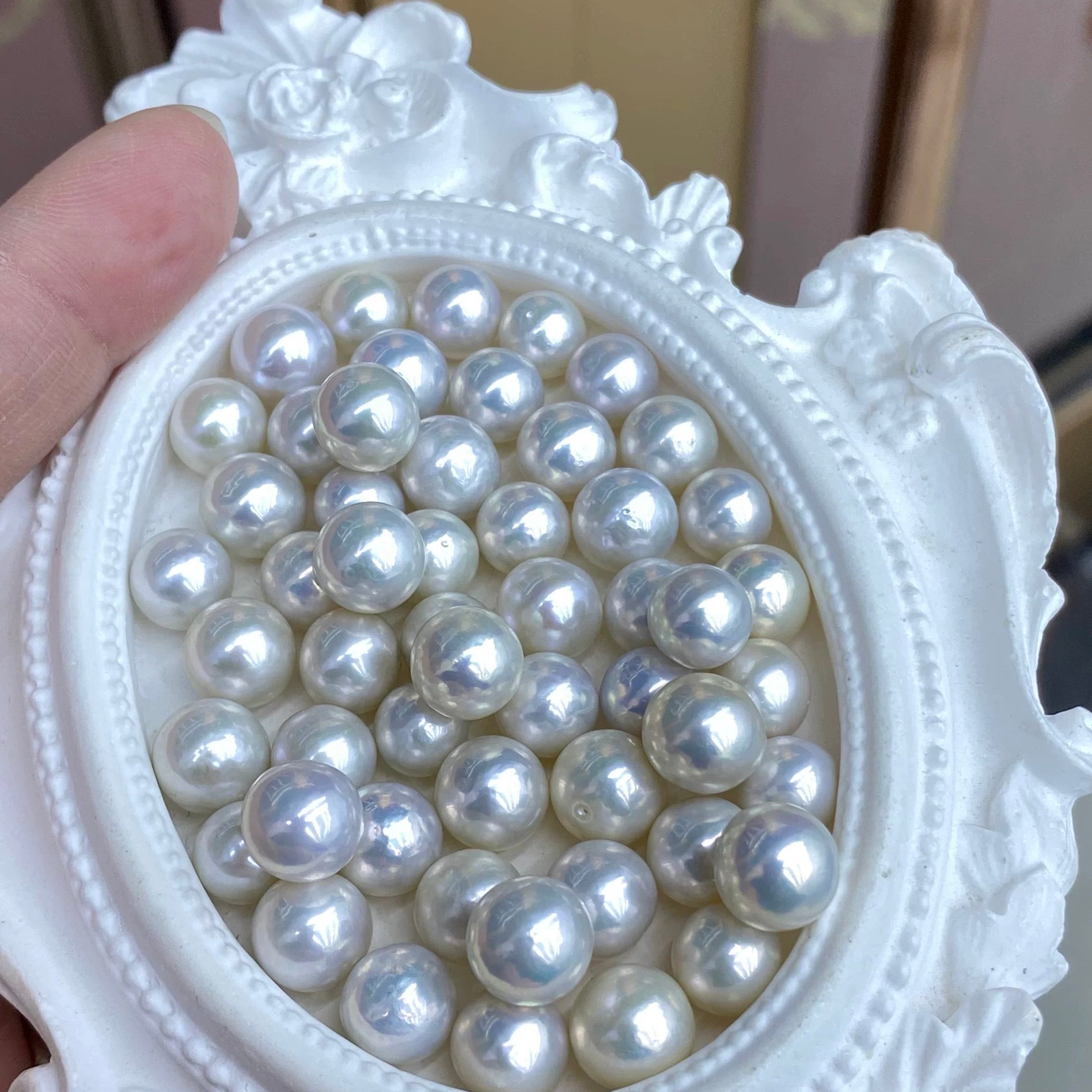 MoonFrost White Edison Pearl | Live Opening